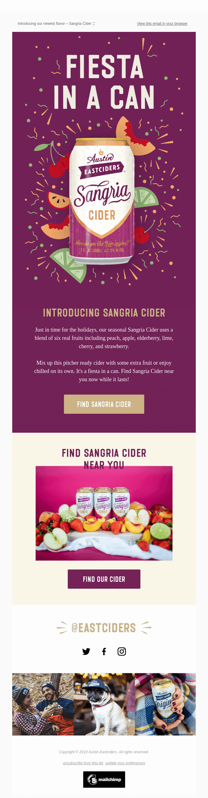 Our Newest Flavor Of Cider Is Here 🎊