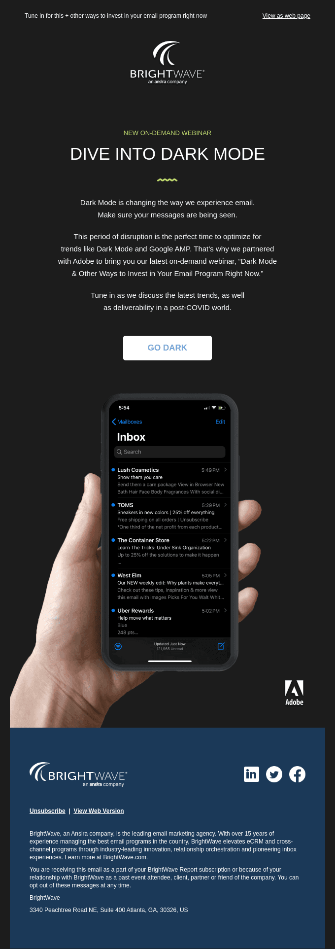 Our on-demand webinar shines a light on Dark Mode