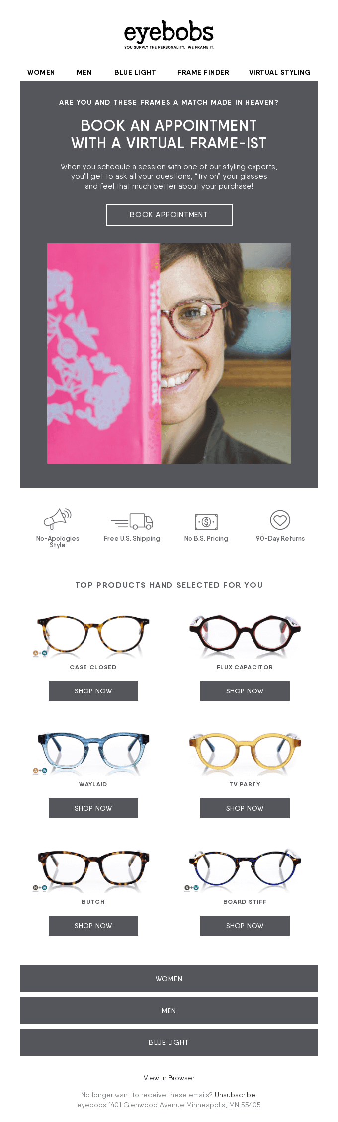 Our Virtual Frame-ists = Your Personal Stylist