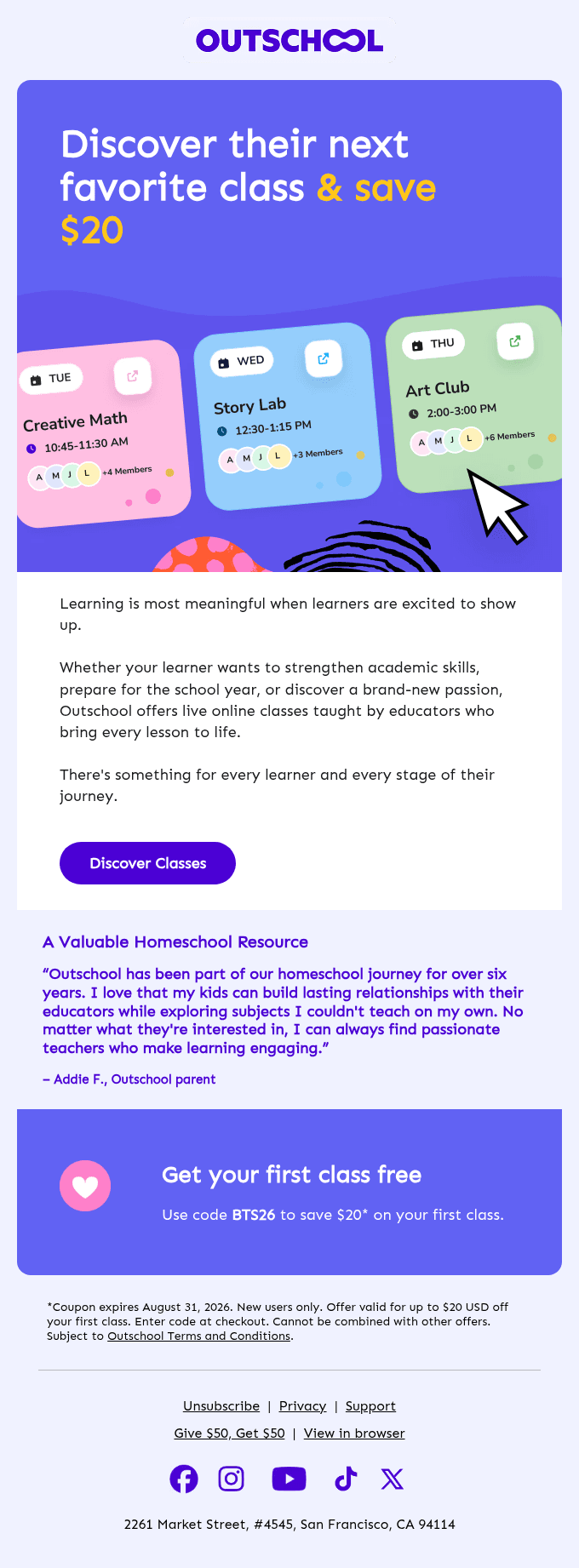 Create your learning plan + get $20 off