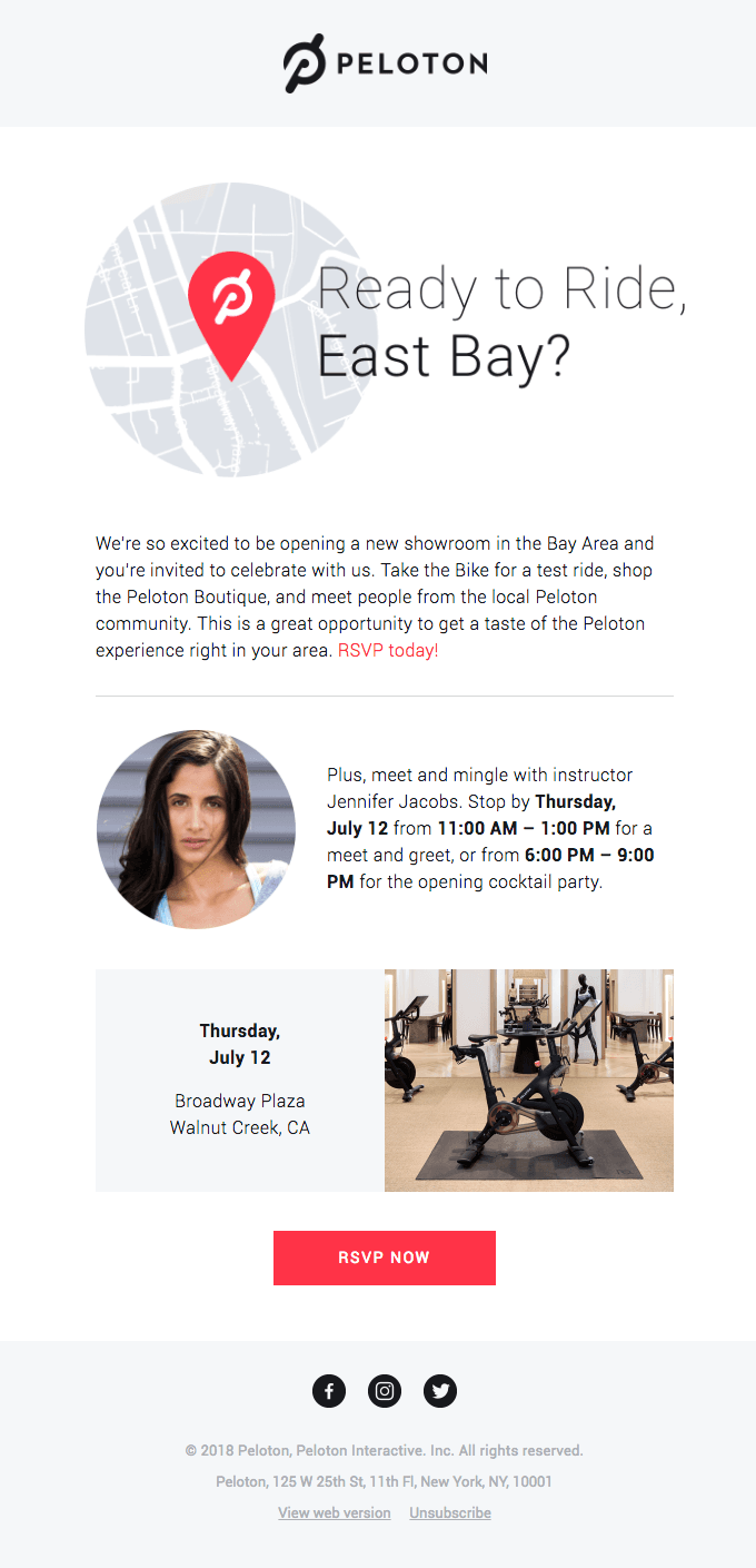 Peloton Is Coming to Broadway Plaza