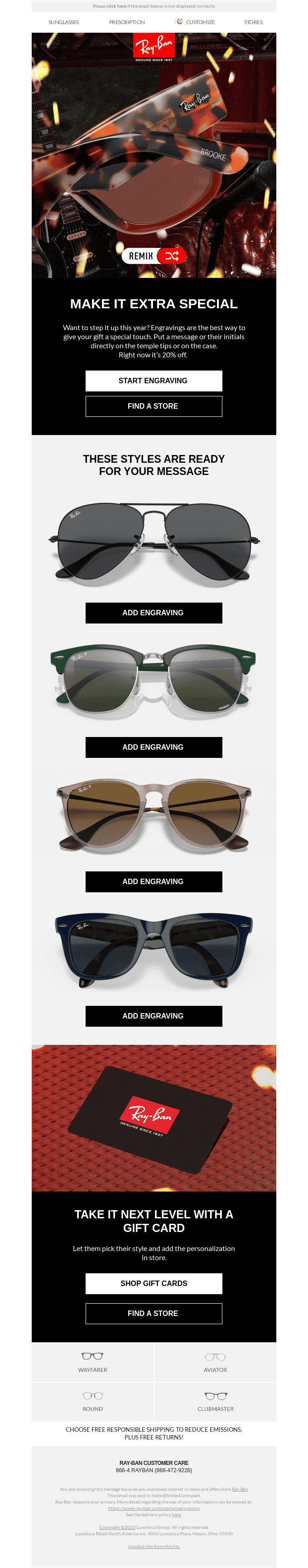 Personalize your gift this year