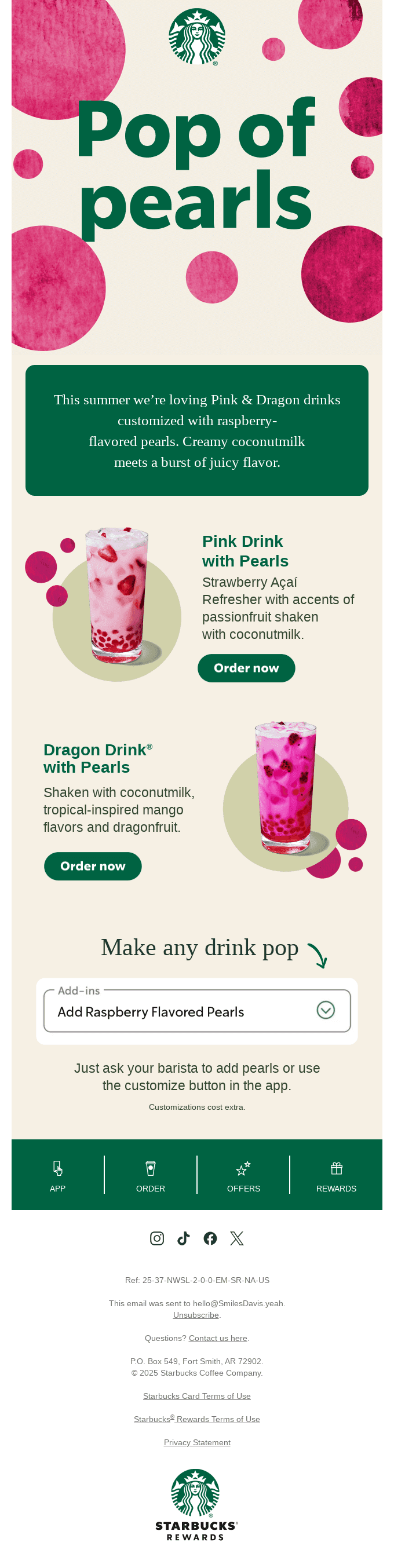 Pink and Dragon drinks just got cooler 😎