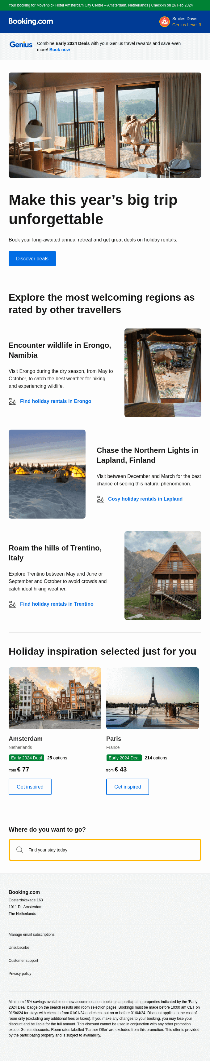 Plan your big adventure for 2024 and score great deals on your home base 🏡