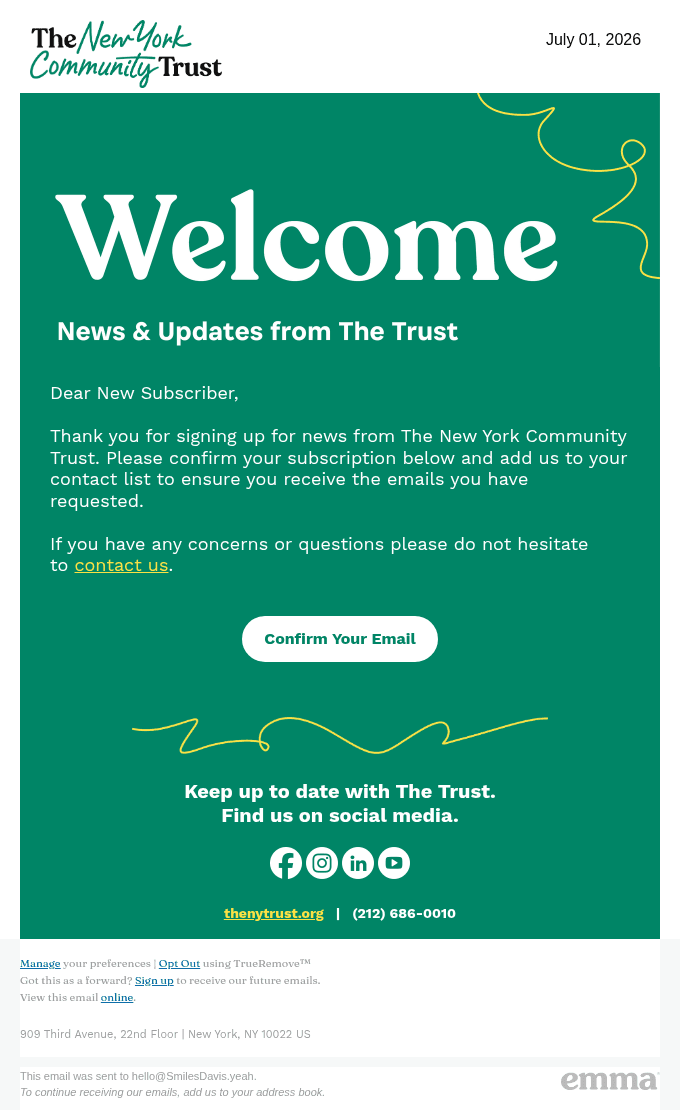 Please confirm your subscription!
