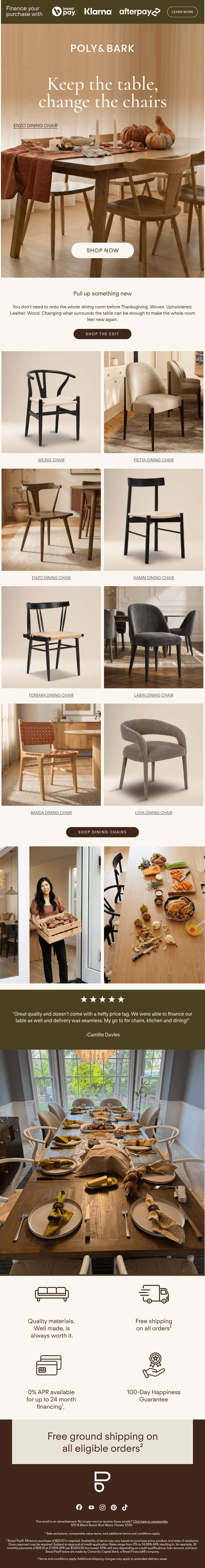 The easiest dining room update