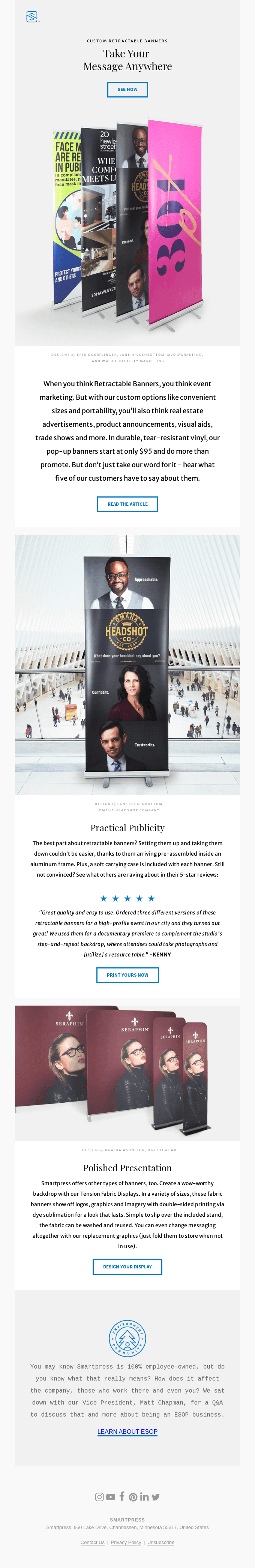 Pop-up Promotion: Get Retractable Banners Starting at $95