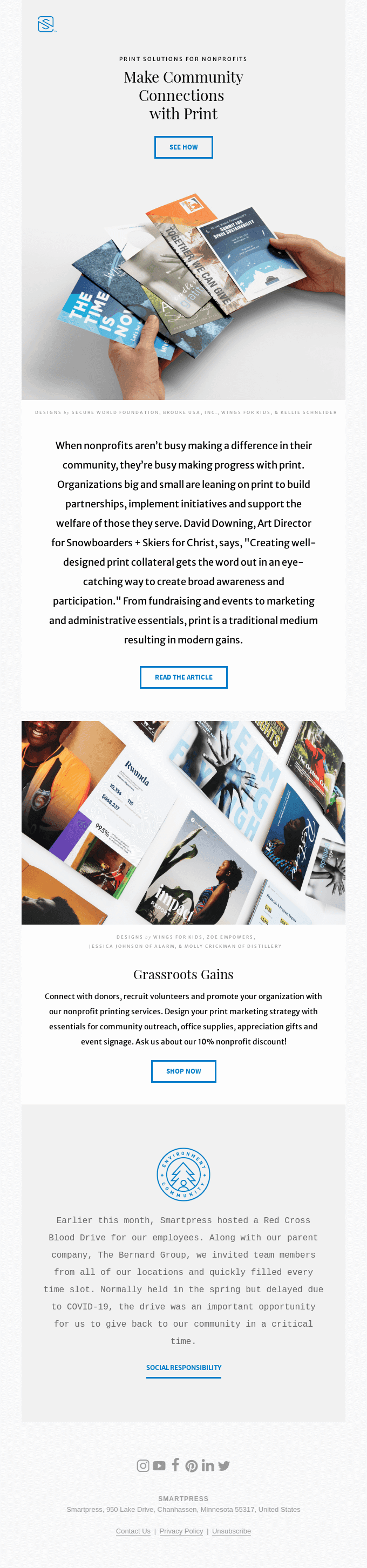 Print with a Purpose: How Nonprofits Expand Their Reach