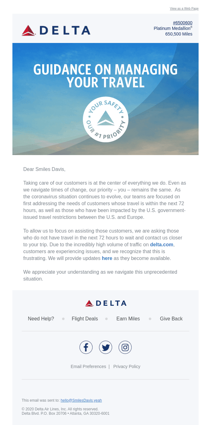 Prioritizing Urgent Travel Needs
