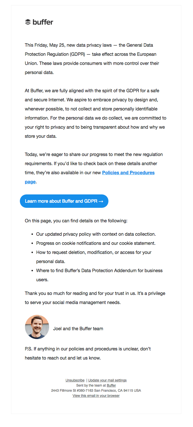 Privacy update: How we are meeting GDPR requirements