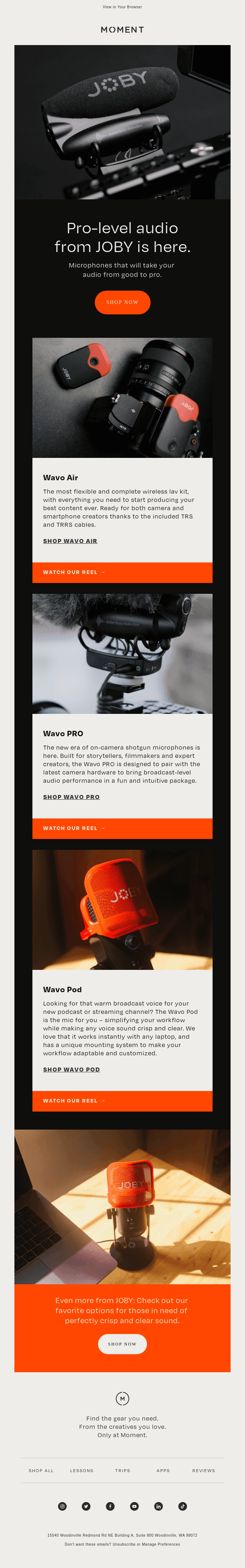 Pro Audio From The Wavo PRO Lineup