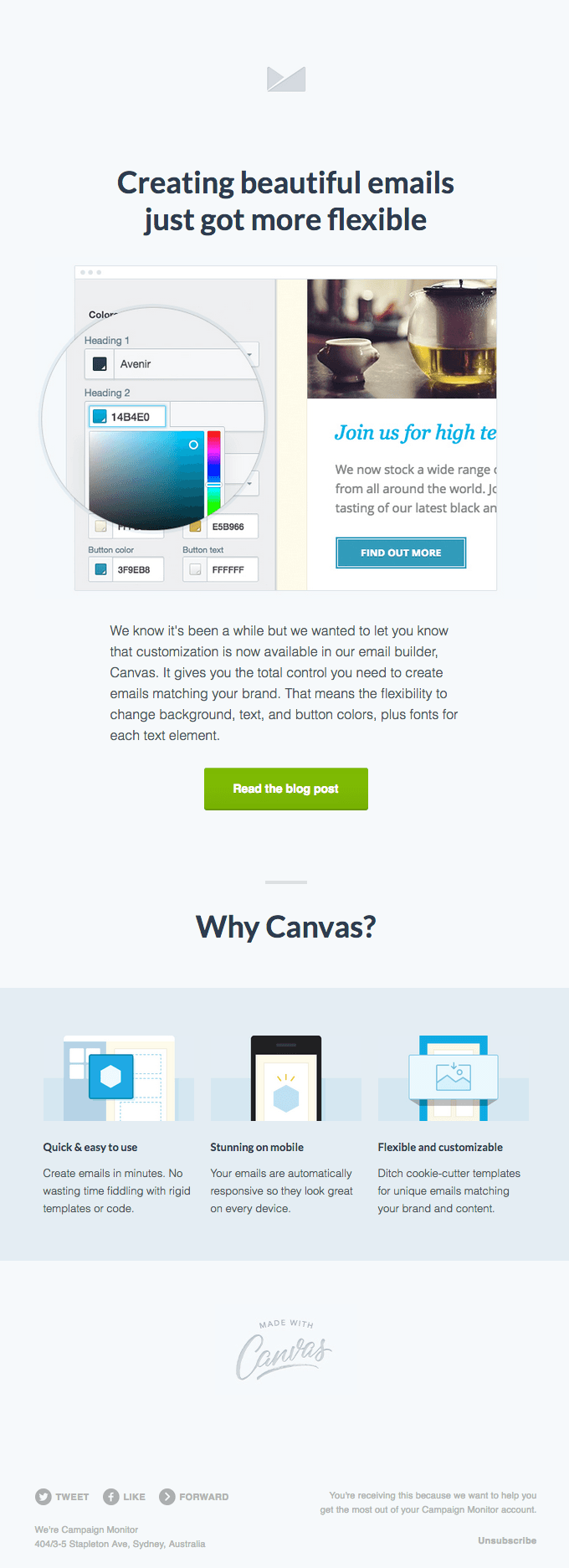 Creating beautiful emails just got more flexible