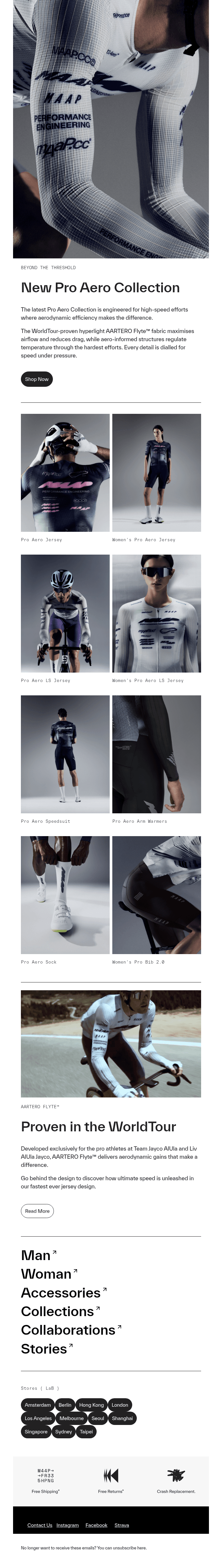 First Look: New PRO Aero Collection