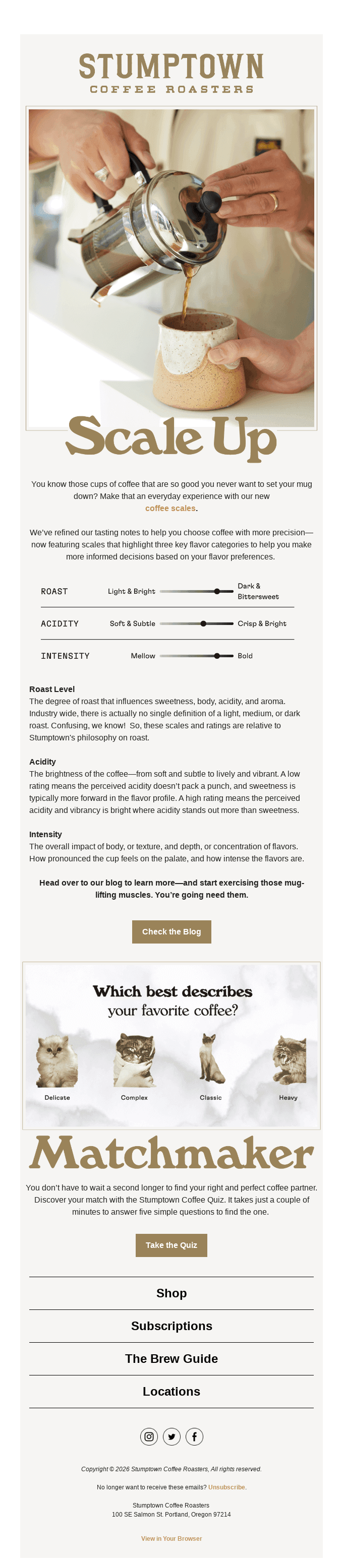 Ready to find the coffee of your dreams?