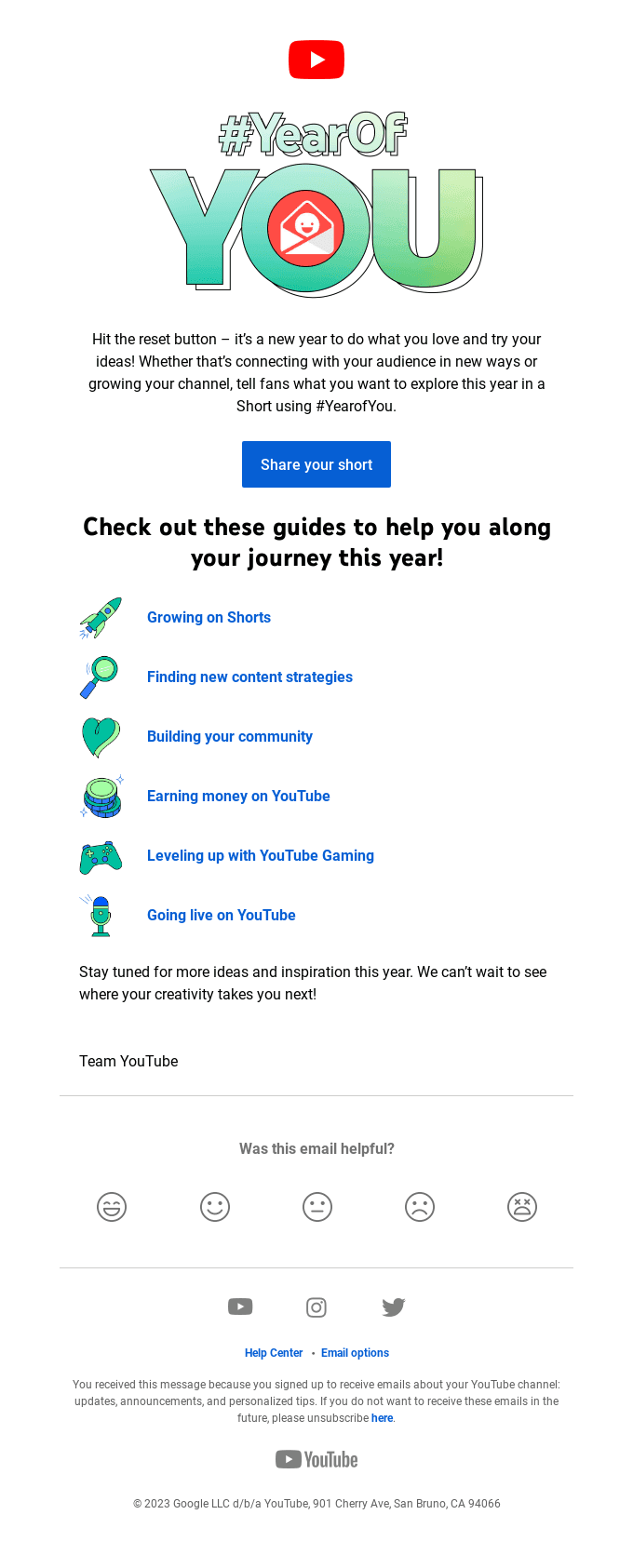 Really Good Emails, what does 2023 look like for you?