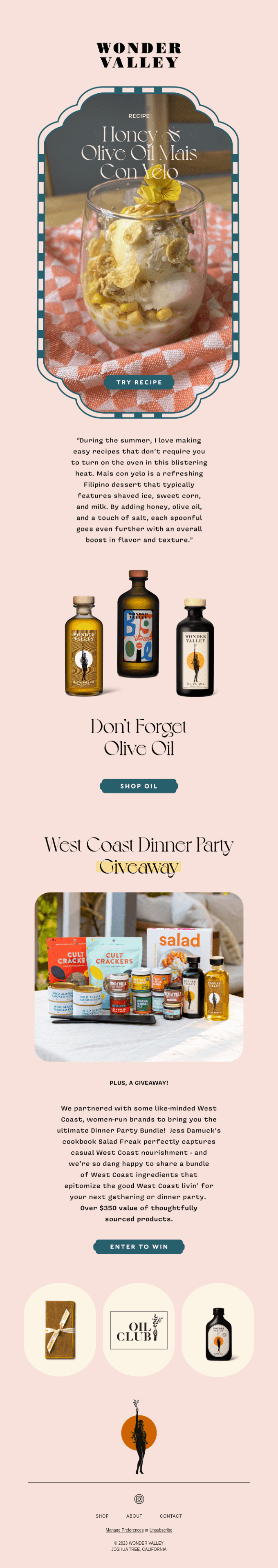 RECIPE: Abi Balingit’s Honey and Olive Oil Mais Con Yelo