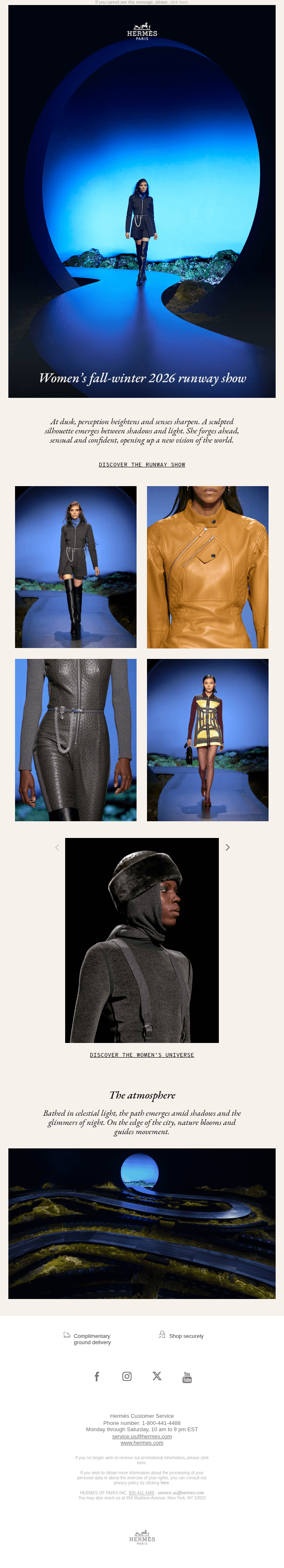 Relive women’s fall-winter 2026 runway show