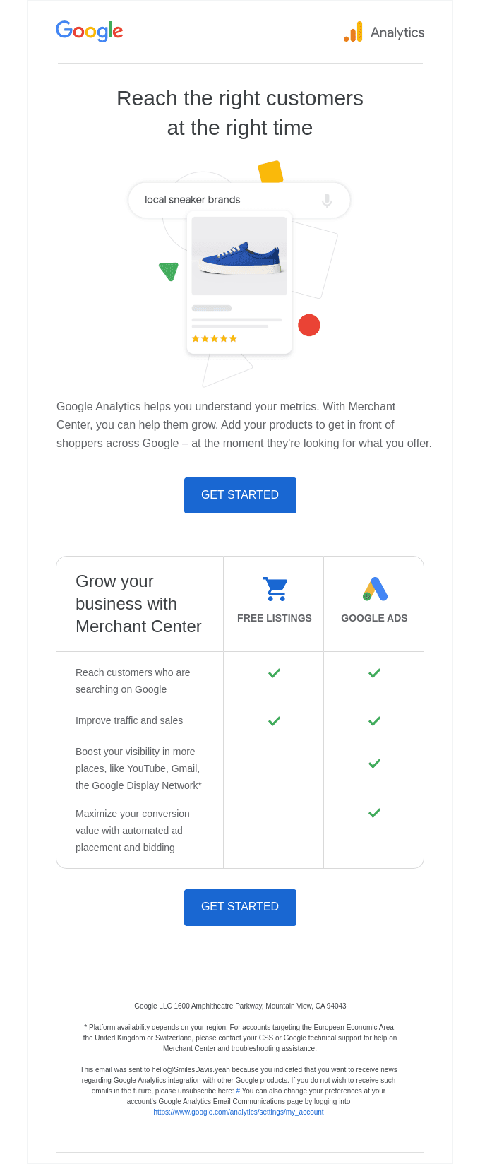 Reminder | Get in front of new shoppers for free