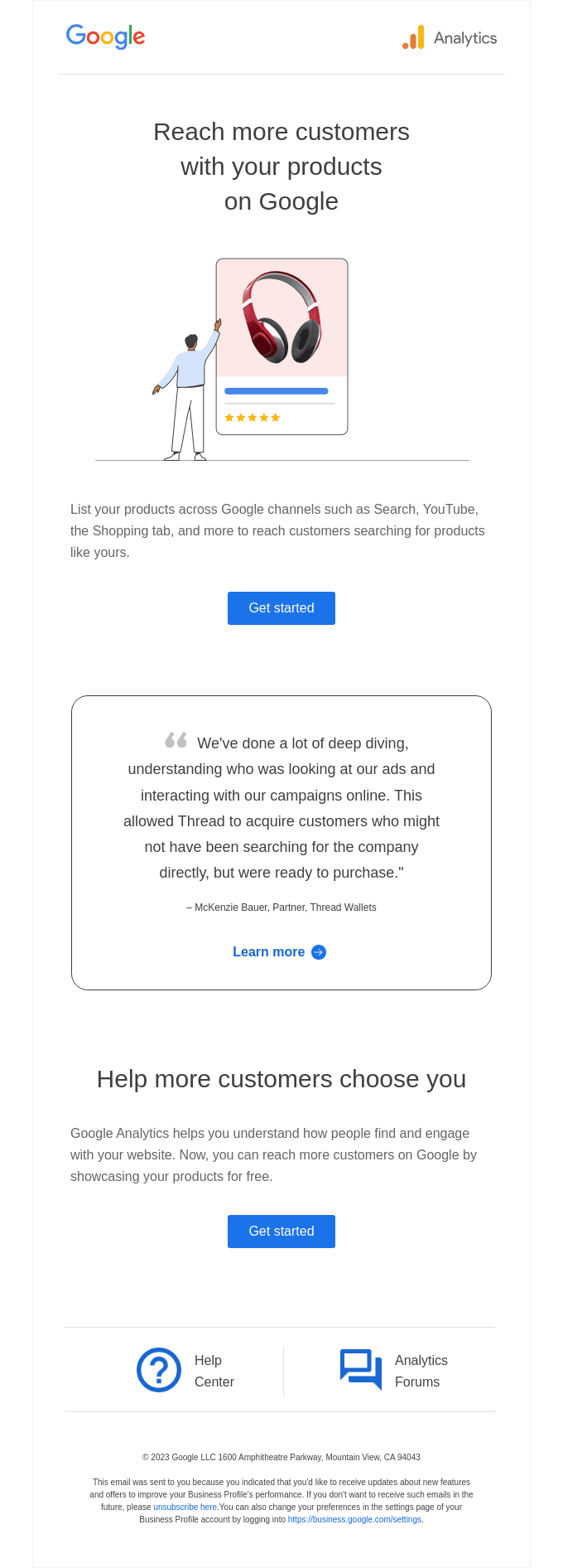 Reminder: Say hello to new customers, Really Good Emails