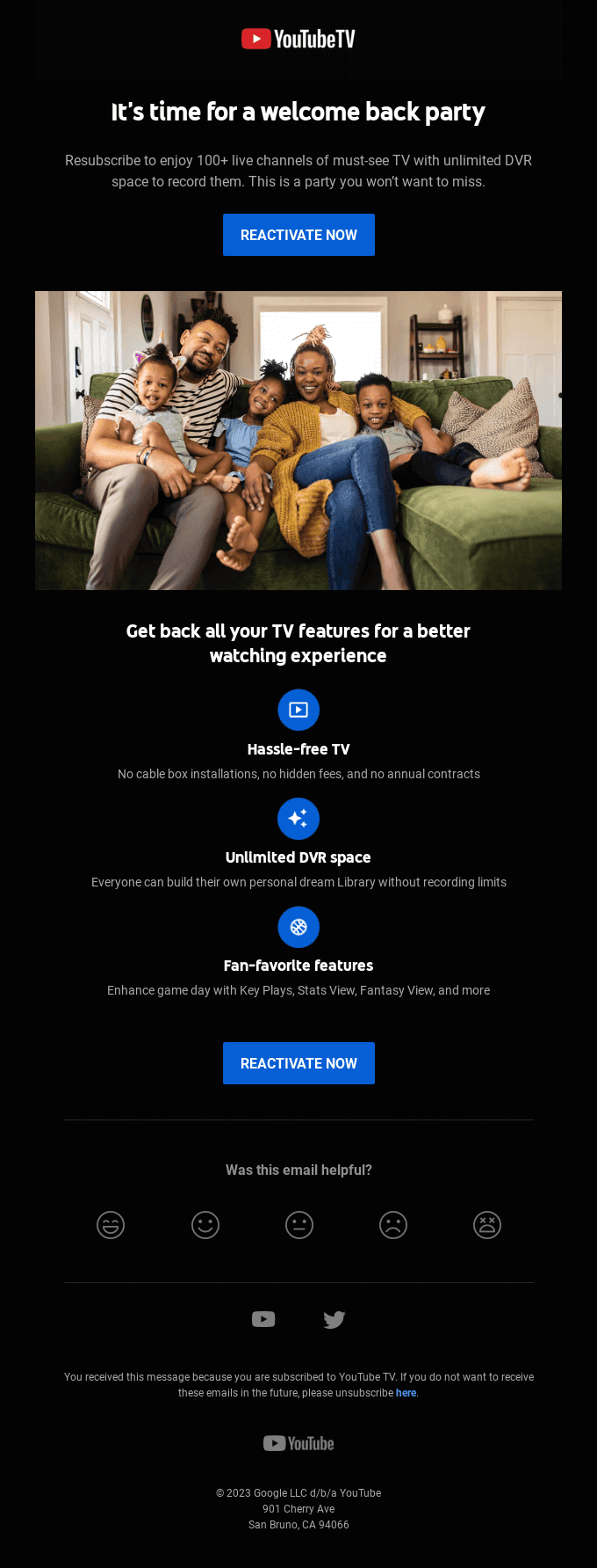 Return to live TV that’s made for you