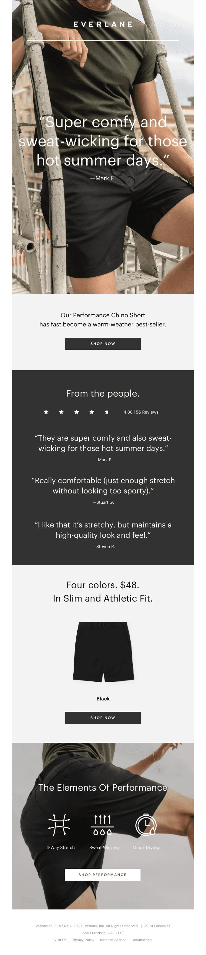 Reviewed: Performance Chino Shorts