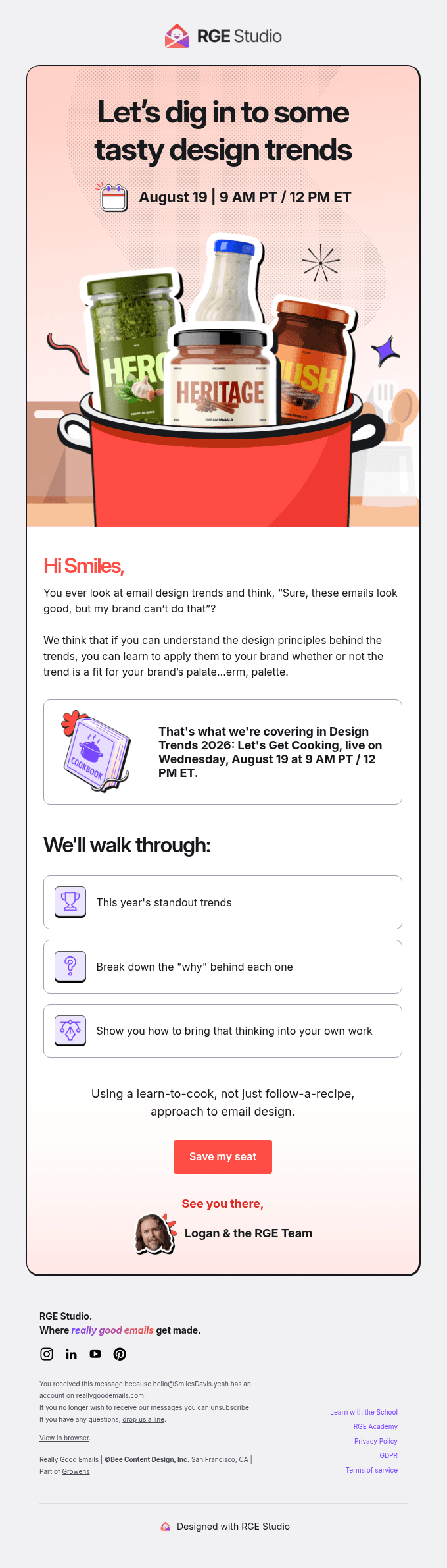 Design trends fade. Design principles don't.
