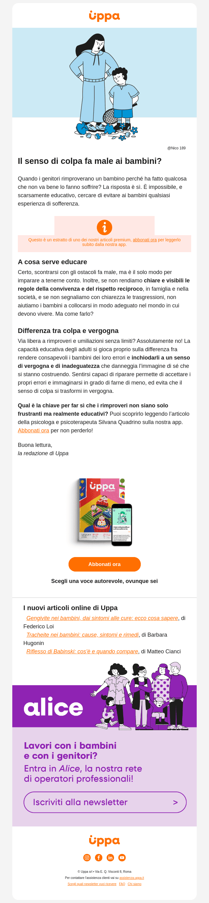 Rimproverare senza sensi di colpa