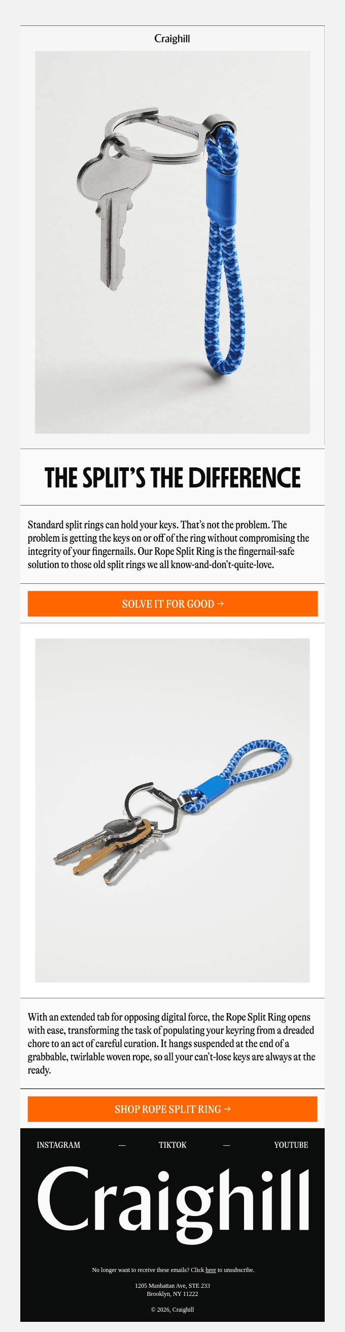 Get the Rope Split Ring