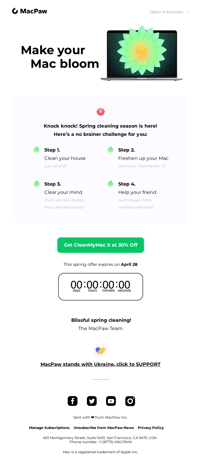 Ruthless spring cleaning for Mac