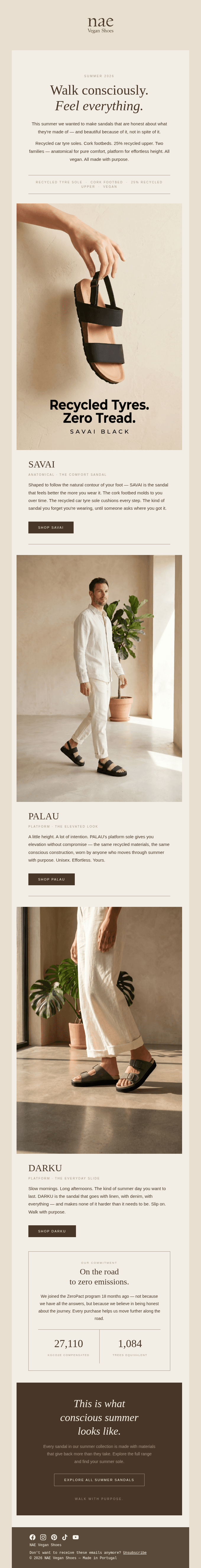 The sandal your feet — and the planet — will thank you for.