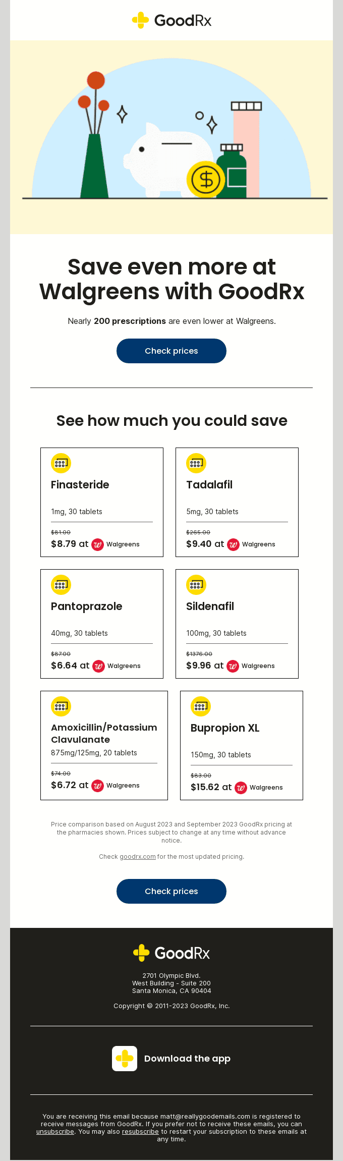 Save even more at Walgreens with GoodRx