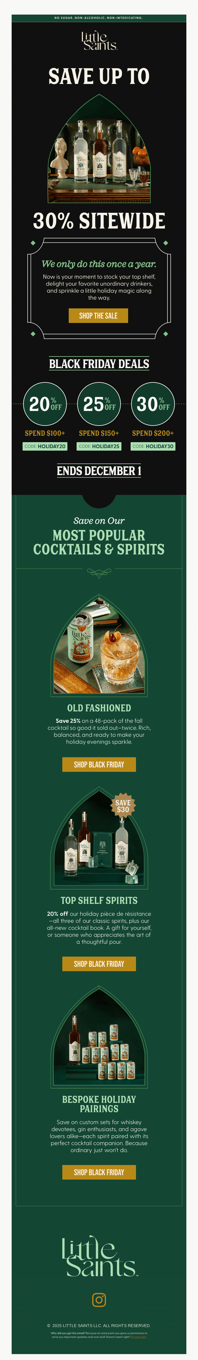 Save up to 30% on your favorite cocktails & spirits.