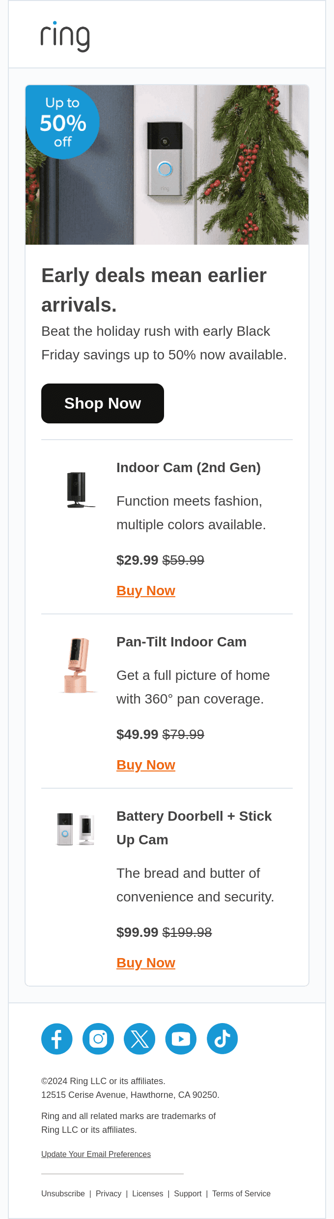 Save Up to 50% With Early Black Friday Deals
