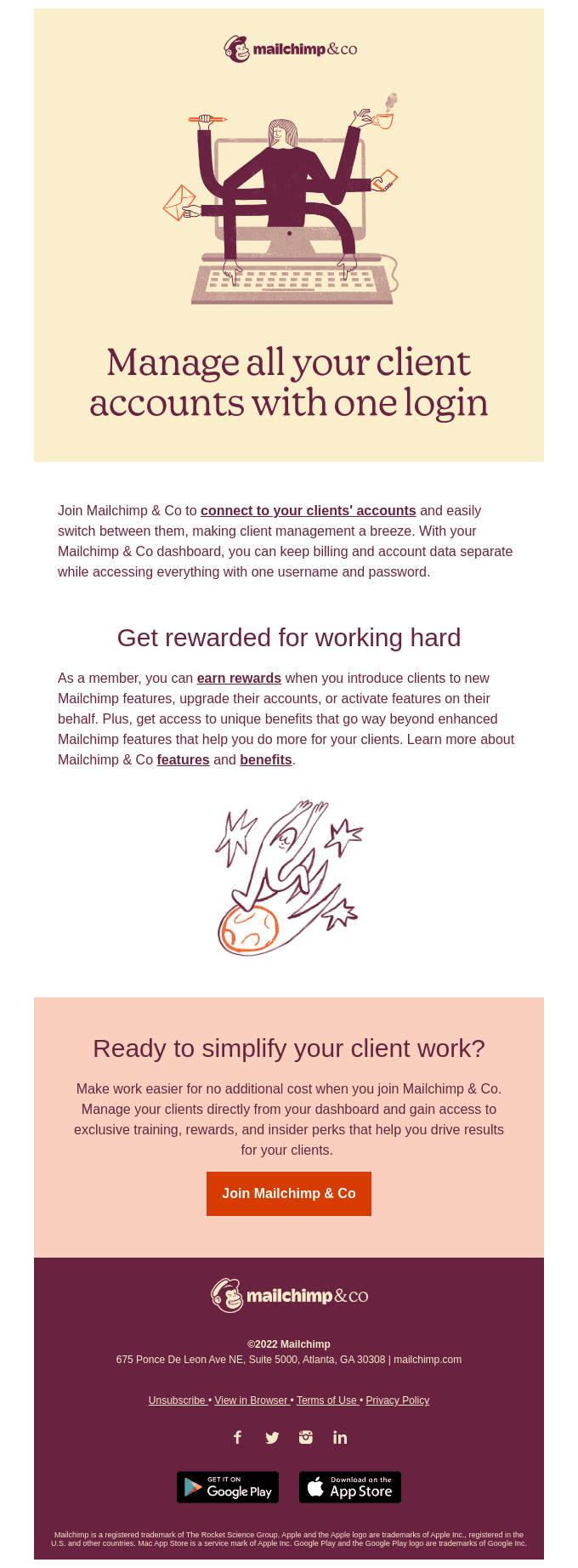 Say goodbye to multiple logins and passwords.