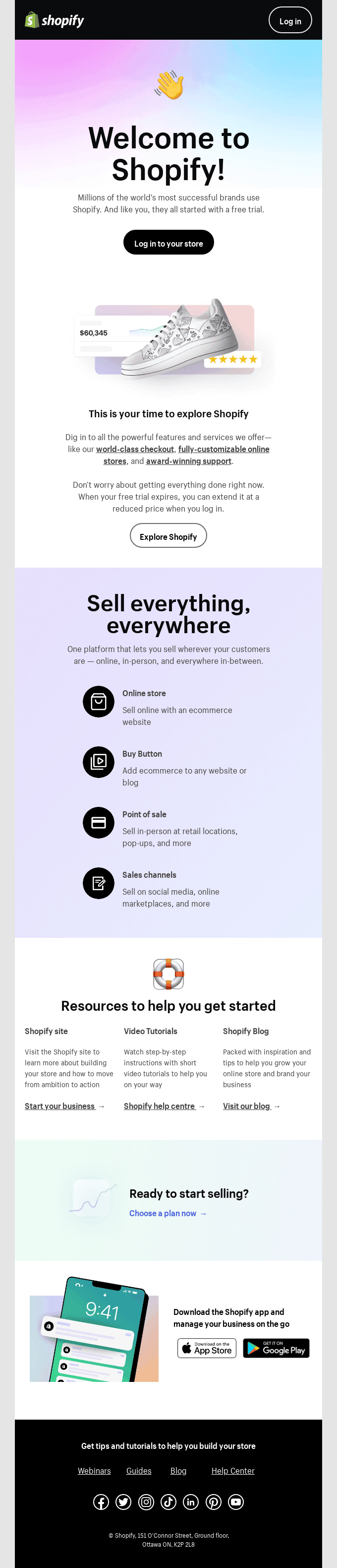 Say hello to your store