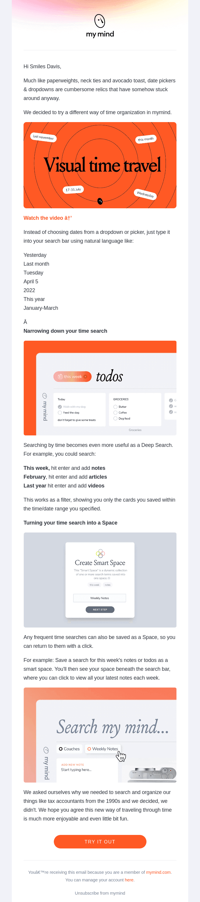 ✺ Say no to dropdowns & date pickers