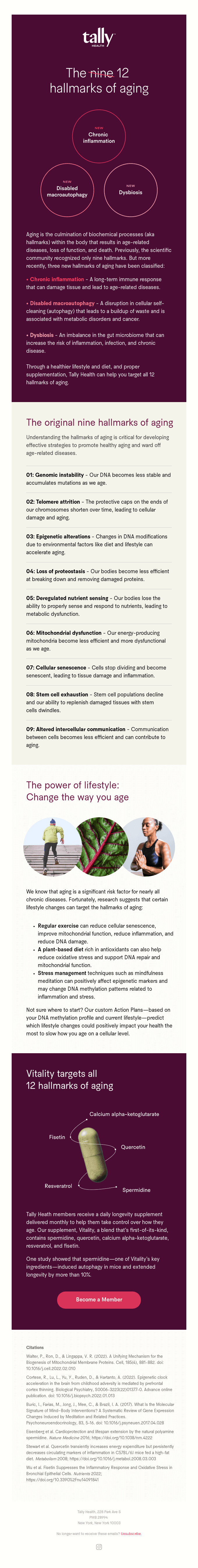 Science Update: Three New Hallmarks of Aging