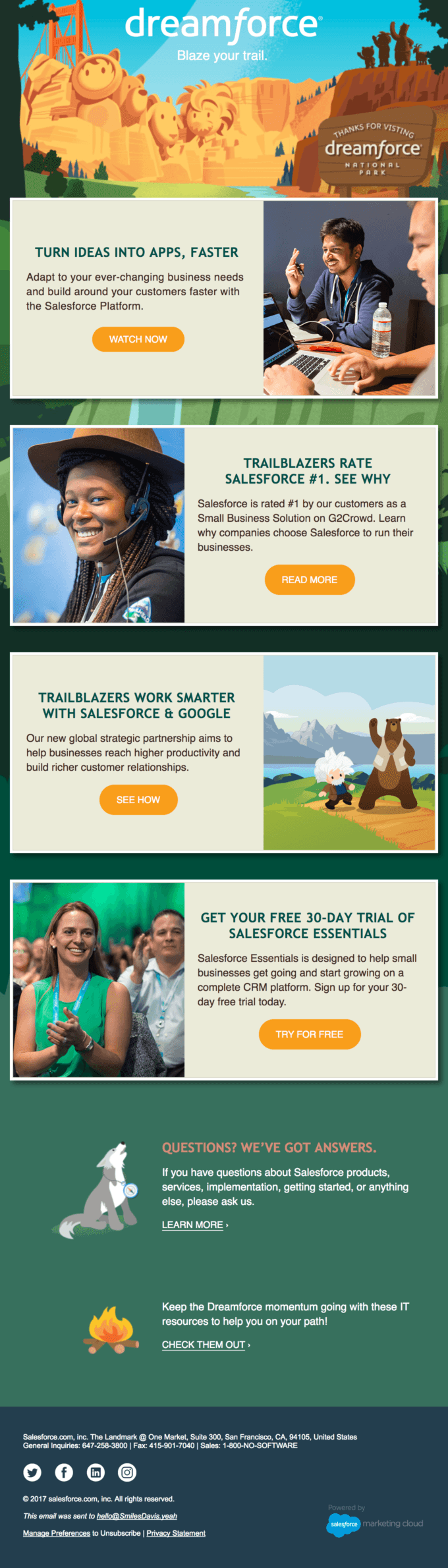 See how you can innovate faster with the Salesforce Platform