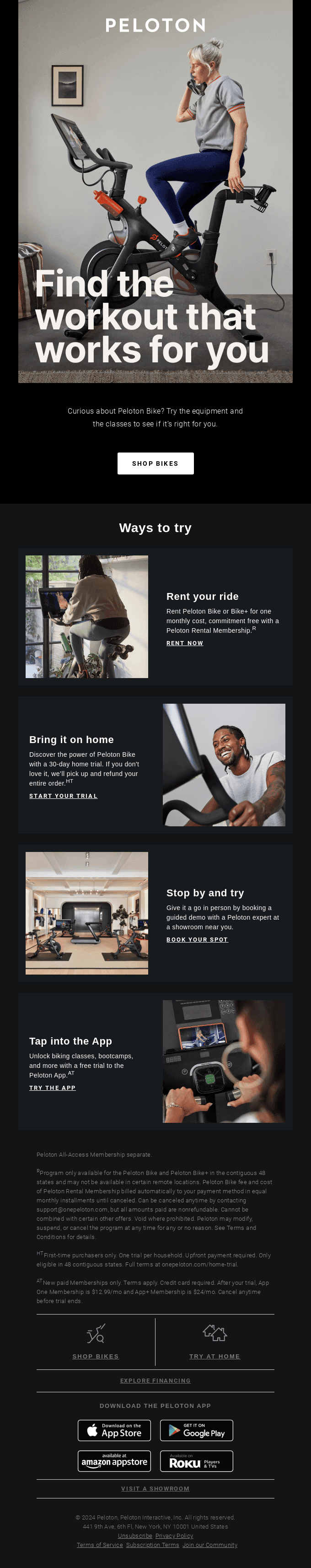 See if Peloton Bike is fit for you