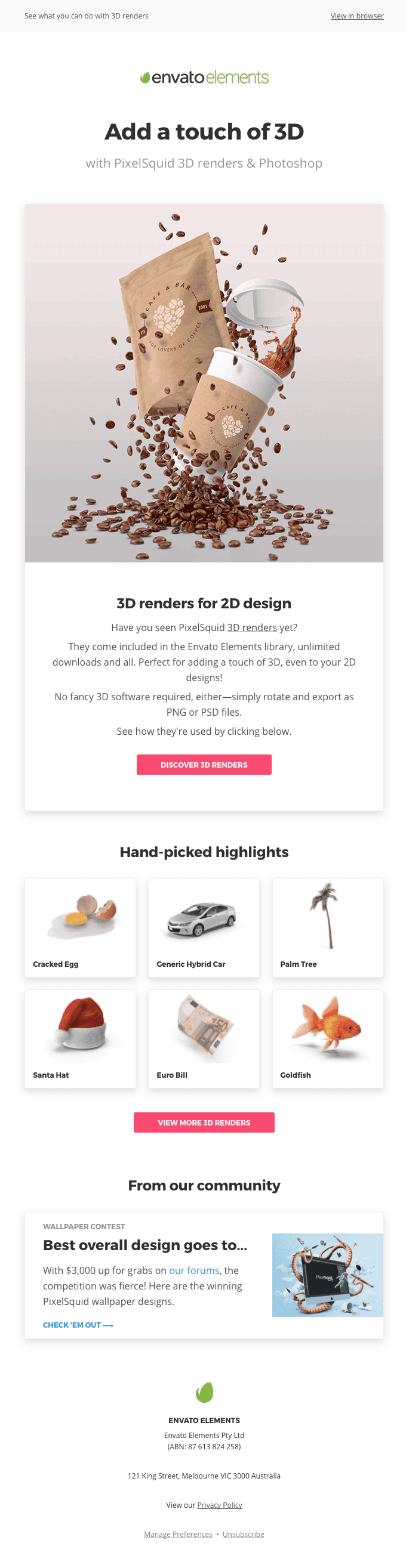 See what you can do with 3D renders