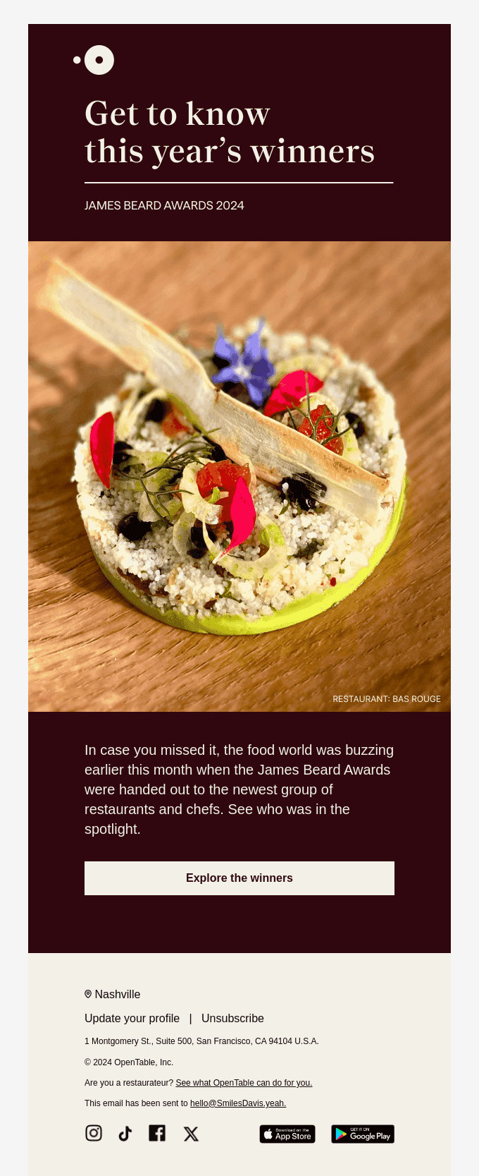 See who took home this year’s James Beard Awards