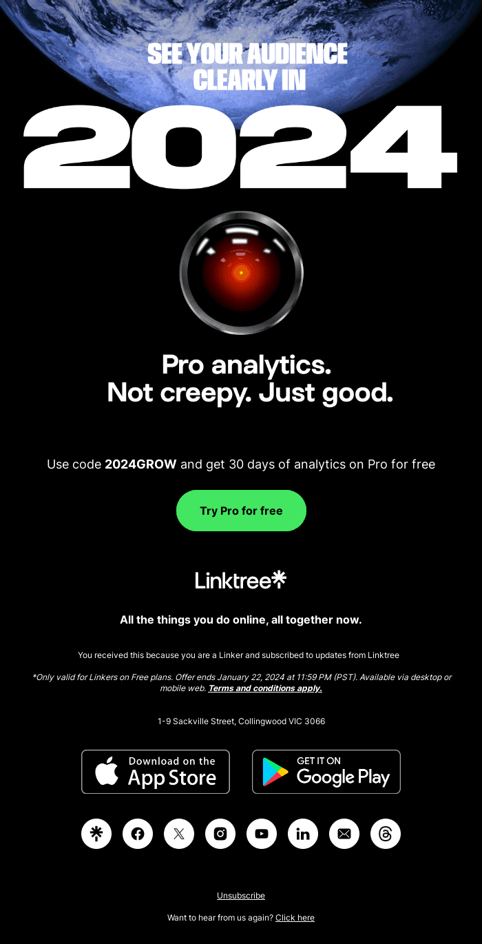 🔭 See your audience clearly in 2024!