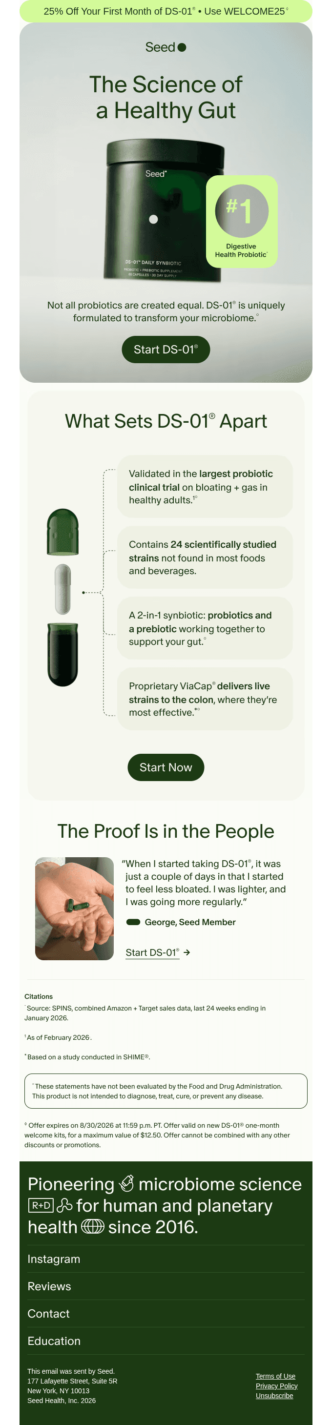 Not like other probiotics.