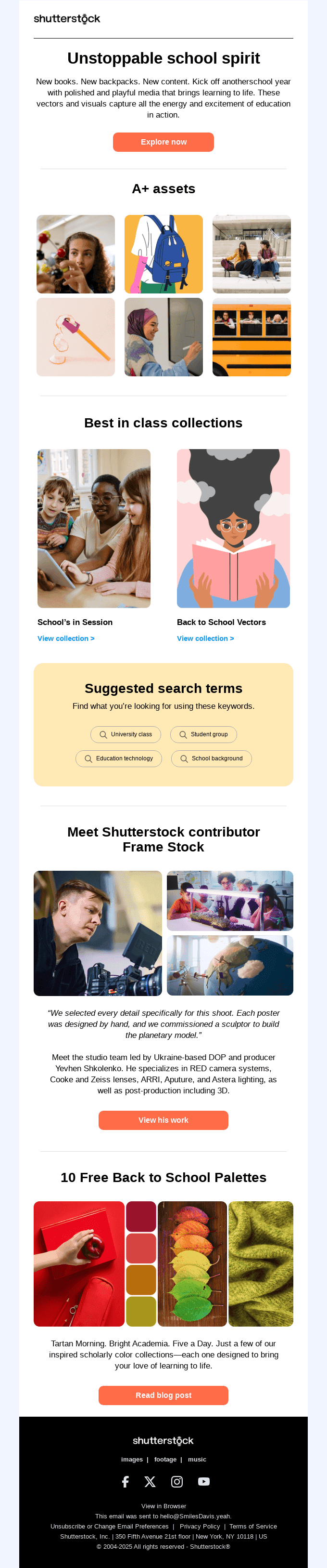 Sharpen your back-to-school campaigns ✏️