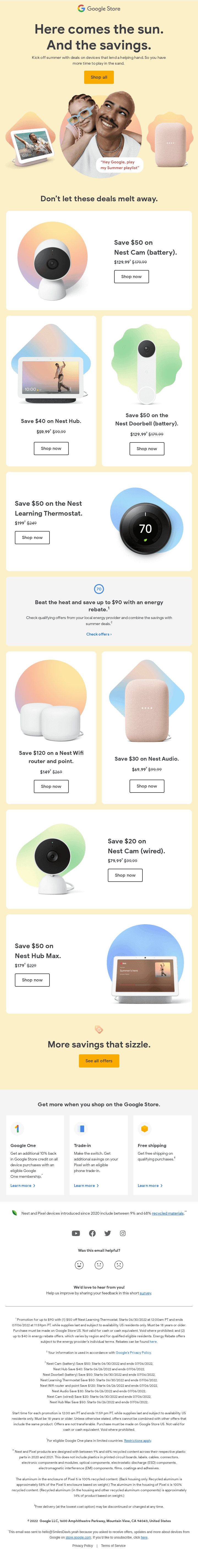 Shop summer deals while they're still hot