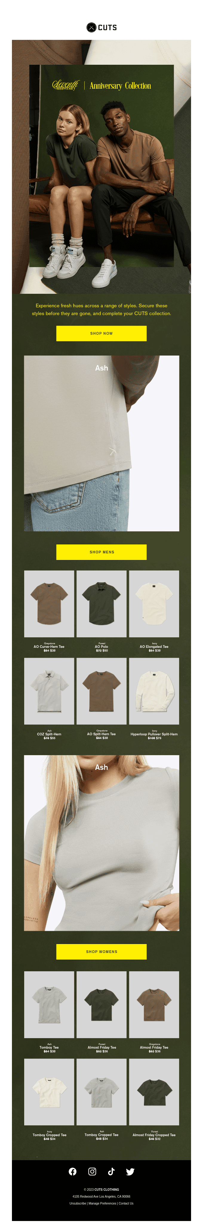 Shop the NEW, LIMITED Anniversary Collection