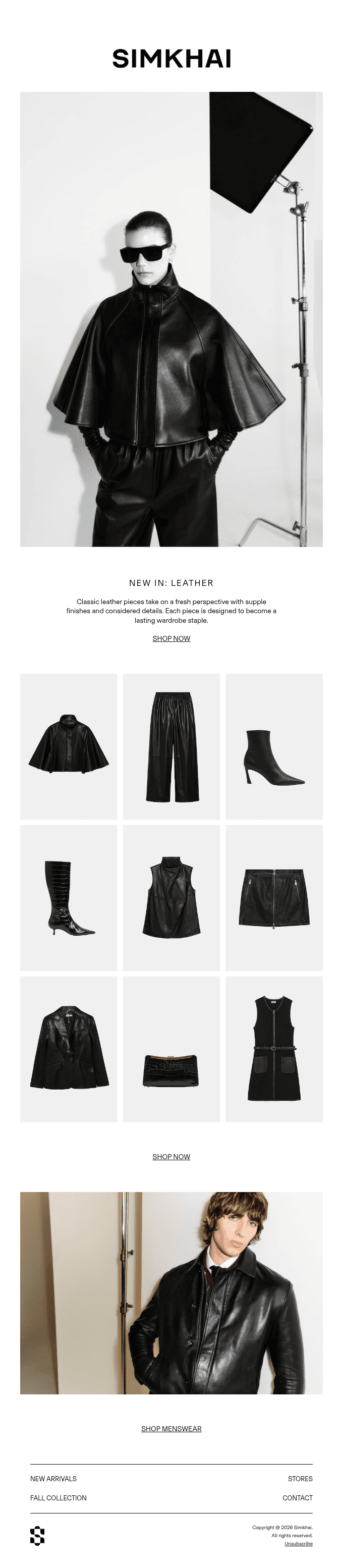 New In: Leather