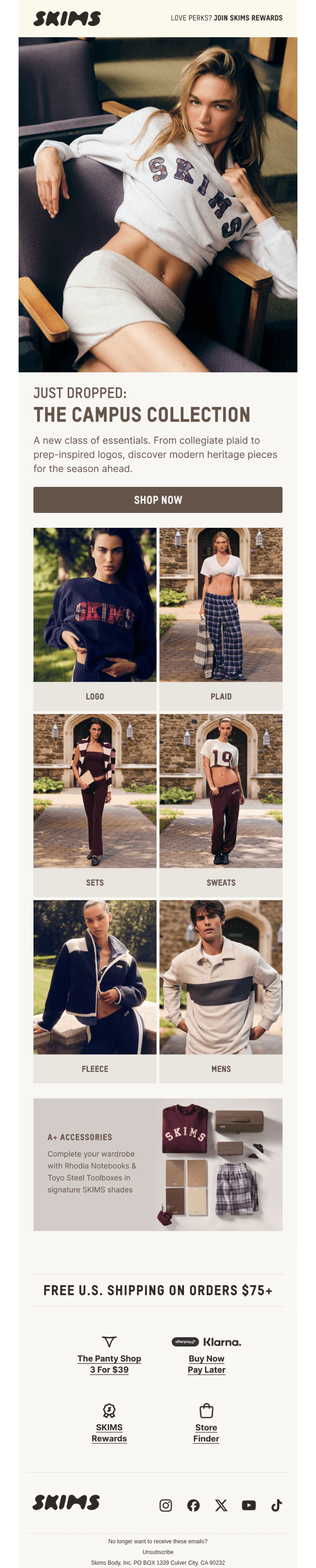 Just Dropped: The Campus Collection