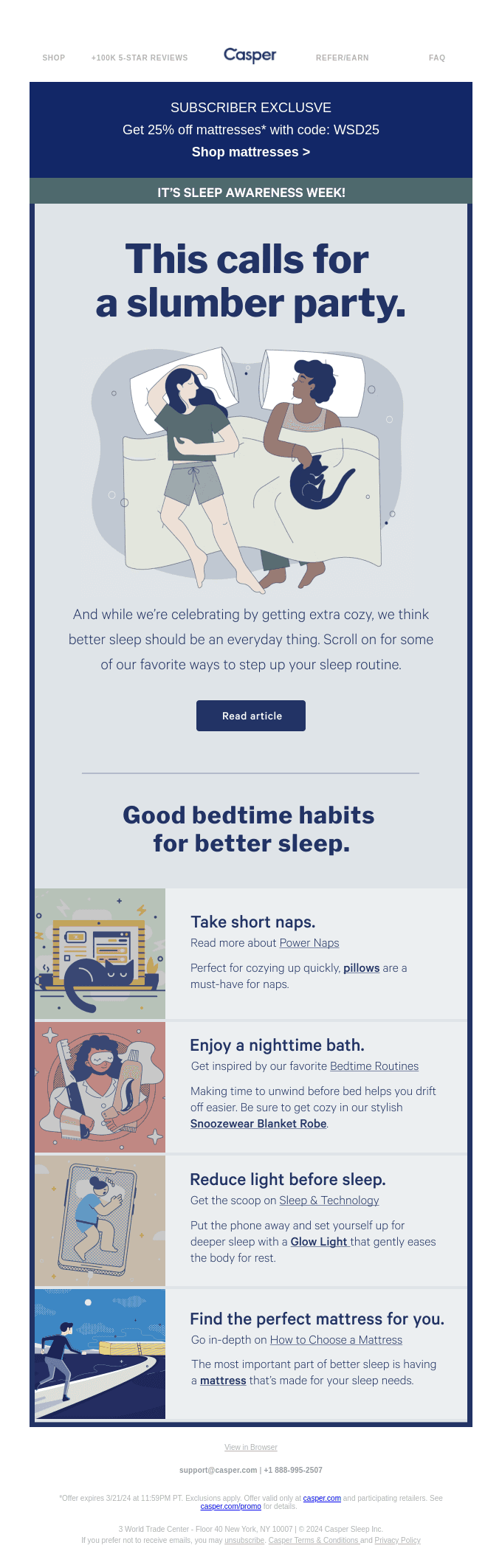 Sleep Awareness Week ends tonight, bedheads!