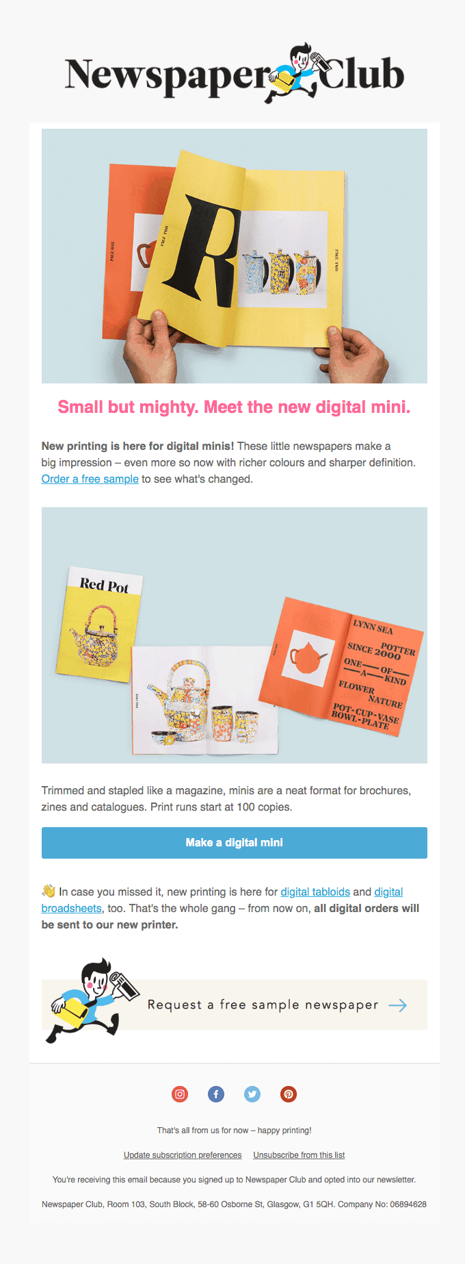 Small but mighty. New printing for digital minis!